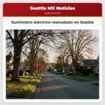 Suministro eléctrico reanudado en Seattle