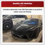 Hombre detenido tras 100 llamadas a la policía sobre casa de fiestas