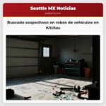 Buscado sospechoso en robos de vehículos en Kittitas