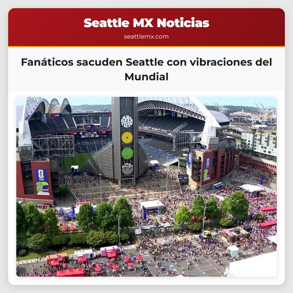 Fanáticos sacuden Seattle con vibraciones del