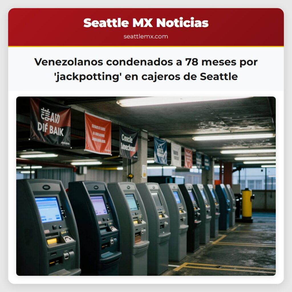 Venezolanos condenados a 78 meses por