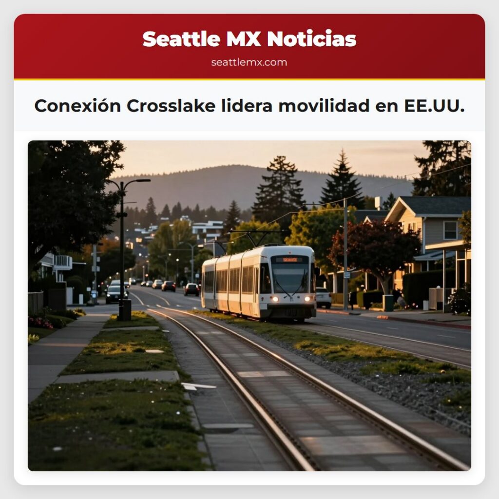 Noticias De Seattle 2 Conexión Crosslake lidera movilidad en EE.UU.