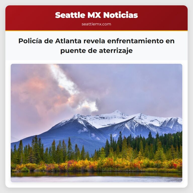 Policía de Atlanta revela enfrentamiento en puente de aterrizaje