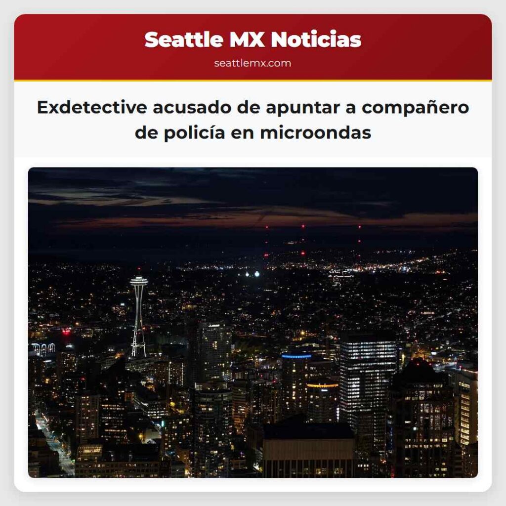 Exdetective acusado de apuntar a compañero de