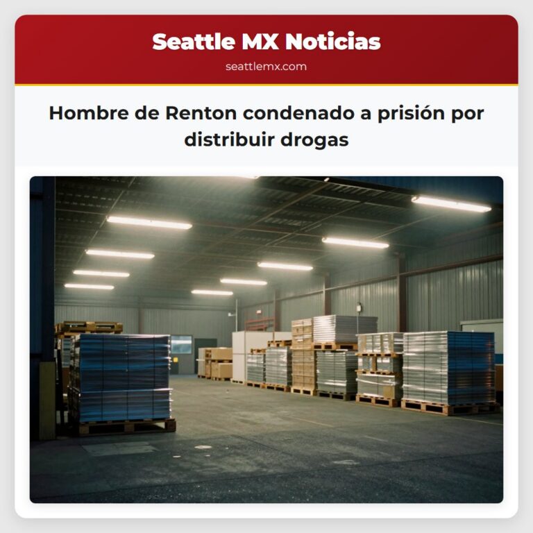 Hombre de Renton condenado a prisión por distribuir drogas