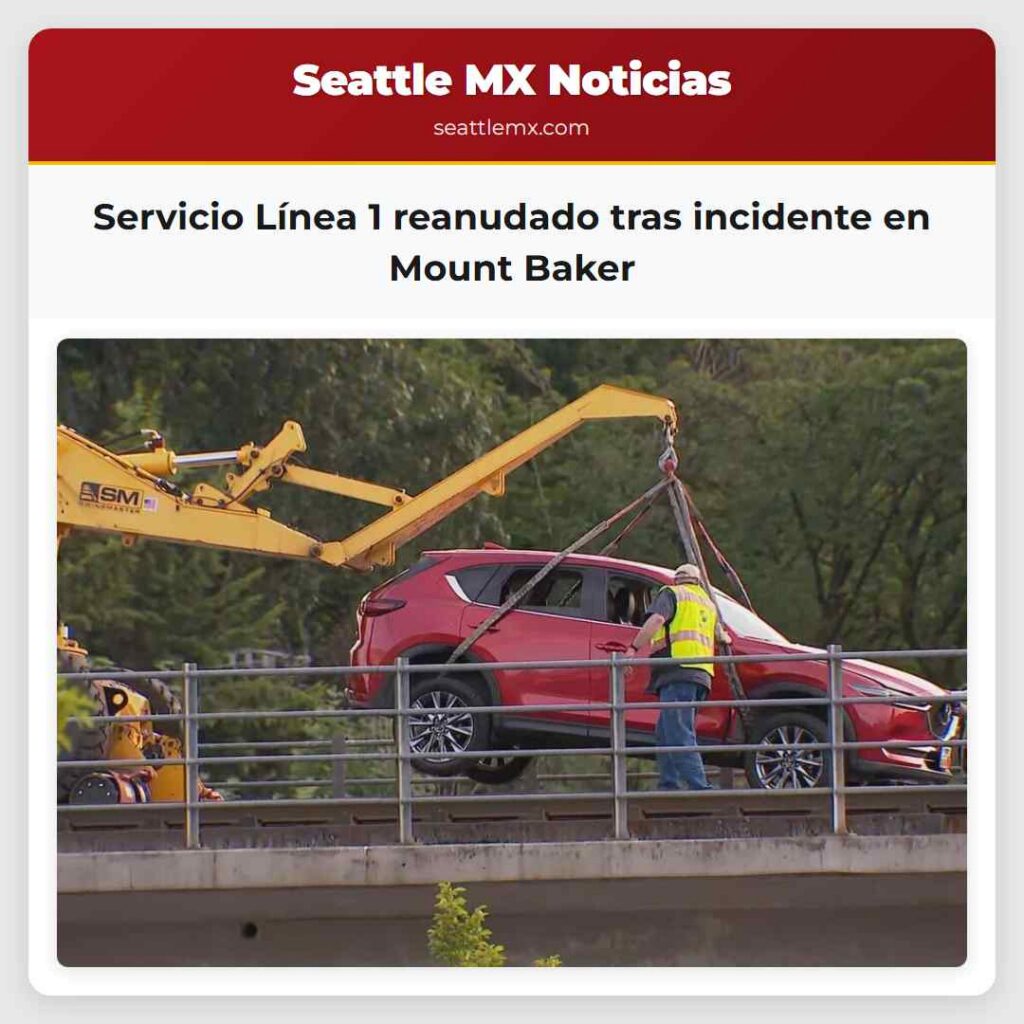 Servicio Línea 1 reanudado tras incidente en