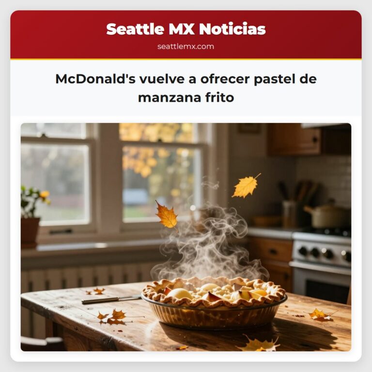 McDonalds vuelve a ofrecer pastel de manzana frito