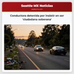 Conductora detenida por insistir en ser ciudadana soberana
