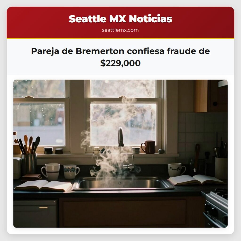 Pareja de Bremerton confiesa fraude de $229,000