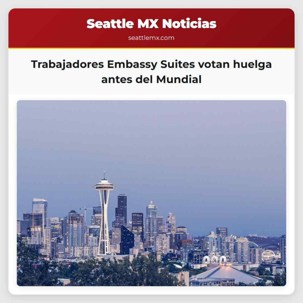 Trabajadores Embassy Suites votan huelga antes