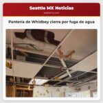 Pantería de Whidbey cierra por fuga de agua