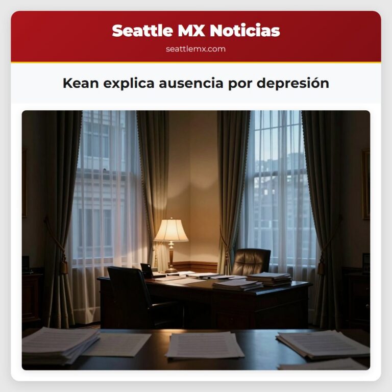 Kean explica ausencia por depresión