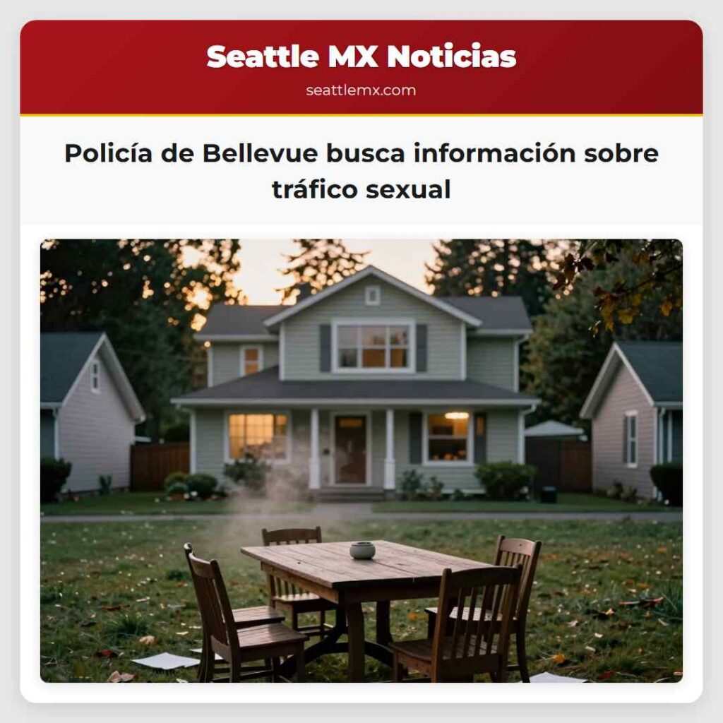 Policía de Bellevue busca información sobre