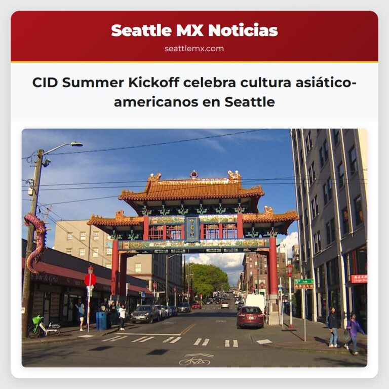 CID Summer Kickoff celebra cultura asiático-americanos en Seattle