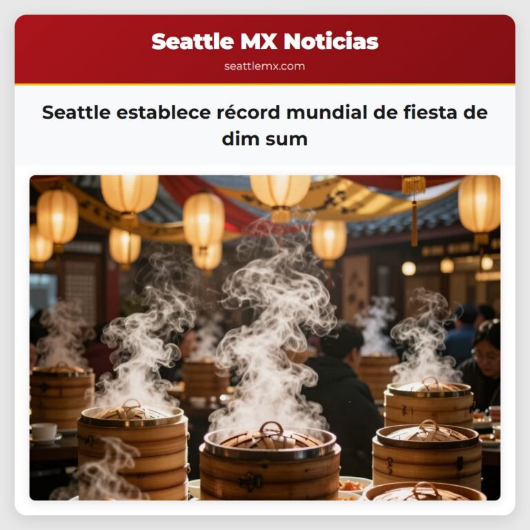 Seattle establece récord mundial de fiesta de dim sum