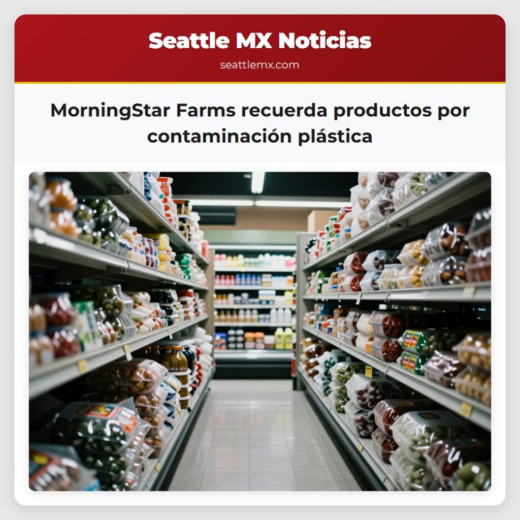 MorningStar Farms recuerda productos por