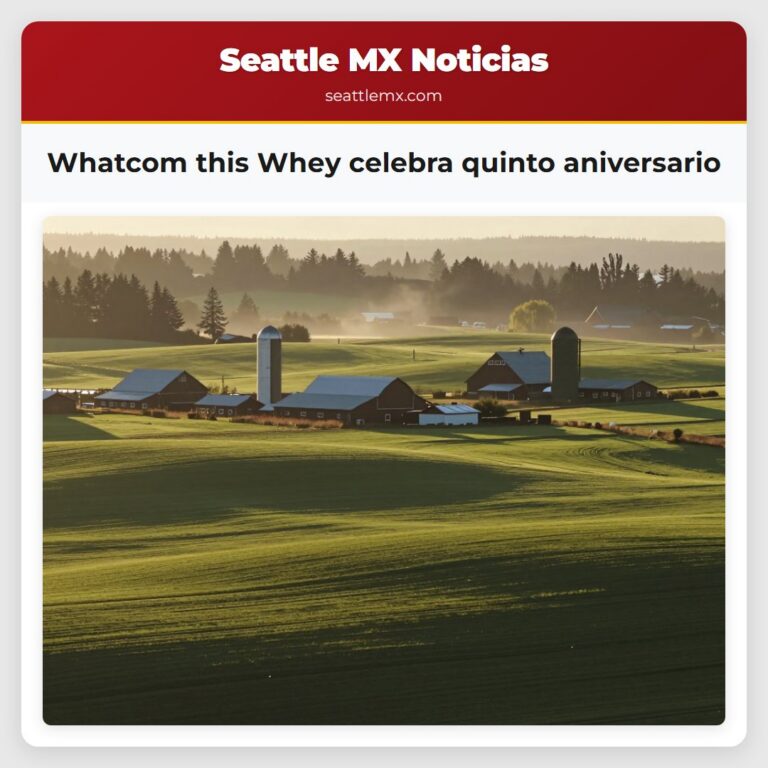 Whatcom this Whey celebra quinto aniversario