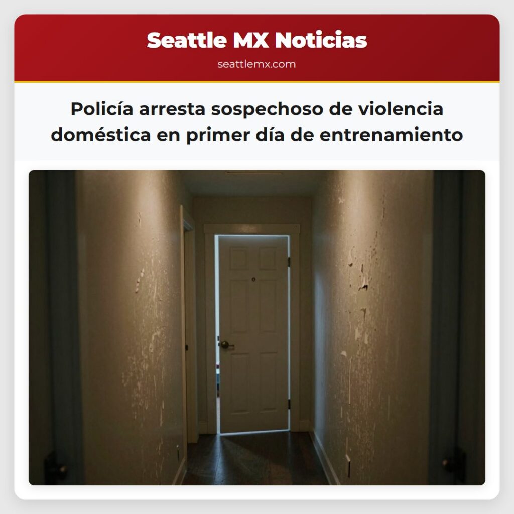Policía arresta sospechoso de violencia doméstica