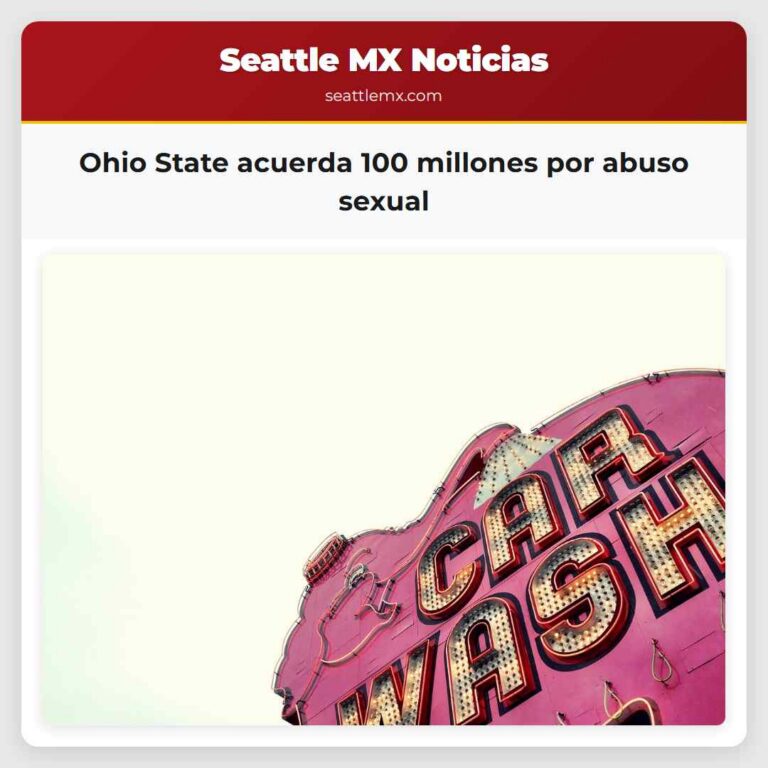 Ohio State acuerda 100 millones por abuso sexual