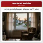 Actriz Anne Schedeen fallece a los 77 años