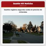 Seattle registra segunda caída en precios de viviendas