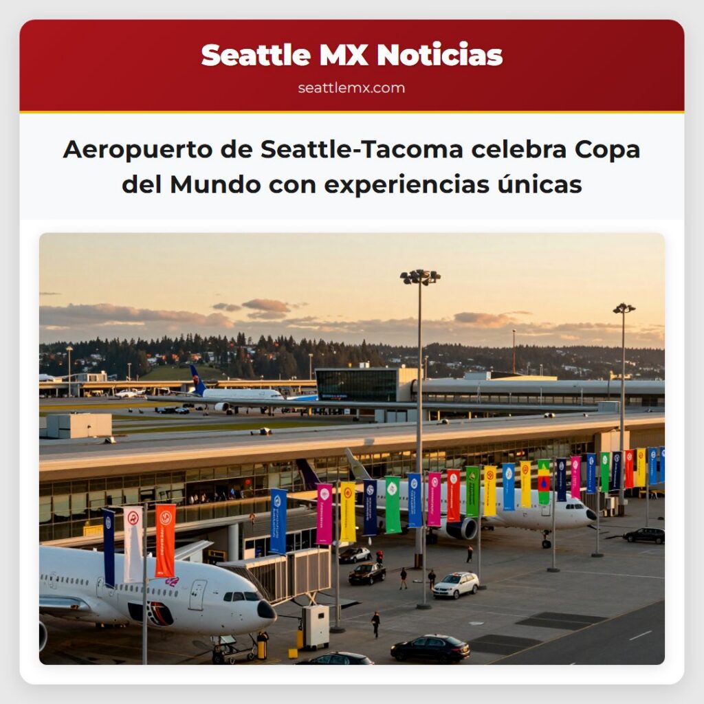 Aeropuerto de Seattle-Tacoma celebra Copa del