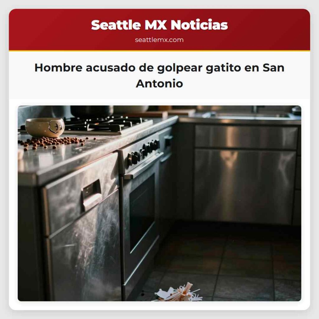 Noticias De Seattle 6 Hombre acusado de golpear gatito en San Antonio