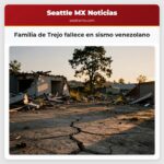 Familia de Trejo fallece en sismo venezolano