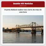Puente Ballard reabre tras cierre de más de una hora