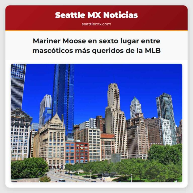 Mariner Moose en sexto lugar entre mascóticos más queridos de la MLB