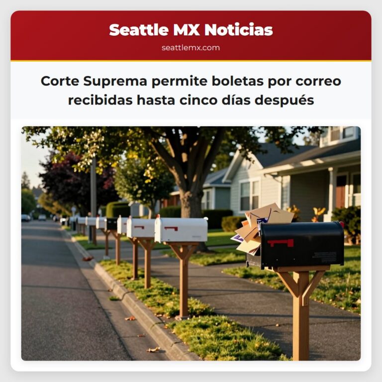 Corte Suprema permite boletas por correo recibidas hasta cinco días después