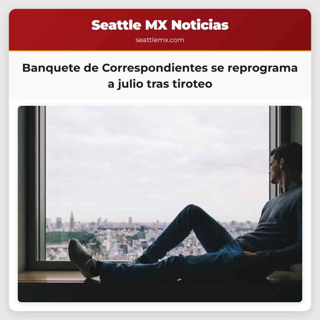 Banquete de Correspondientes se reprograma a