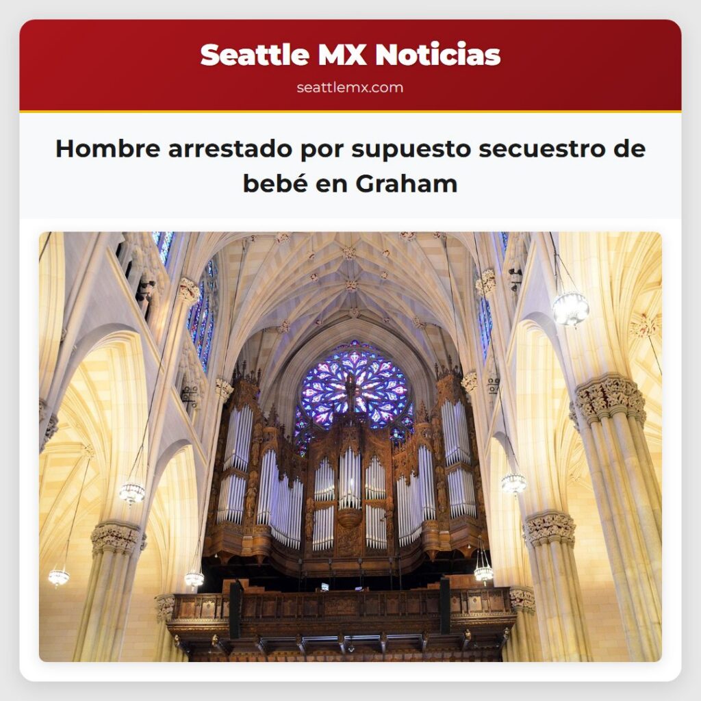 Hombre arrestado por supuesto secuestro de bebé