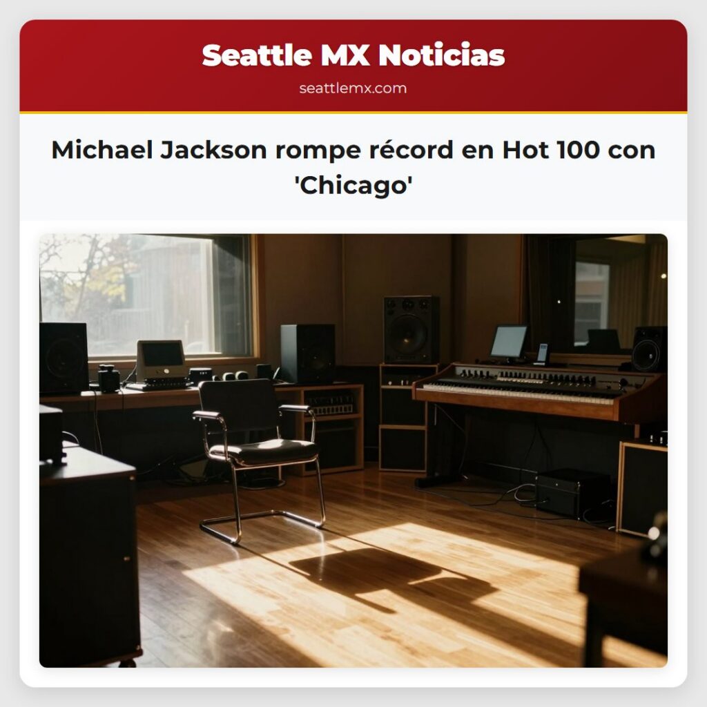 Michael Jackson rompe récord en Hot 100 con