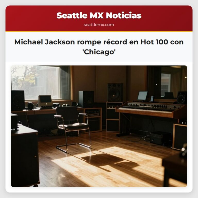 Michael Jackson rompe récord en Hot 100 con Chicago