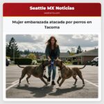 Mujer embarazada atacada por perros en Tacoma