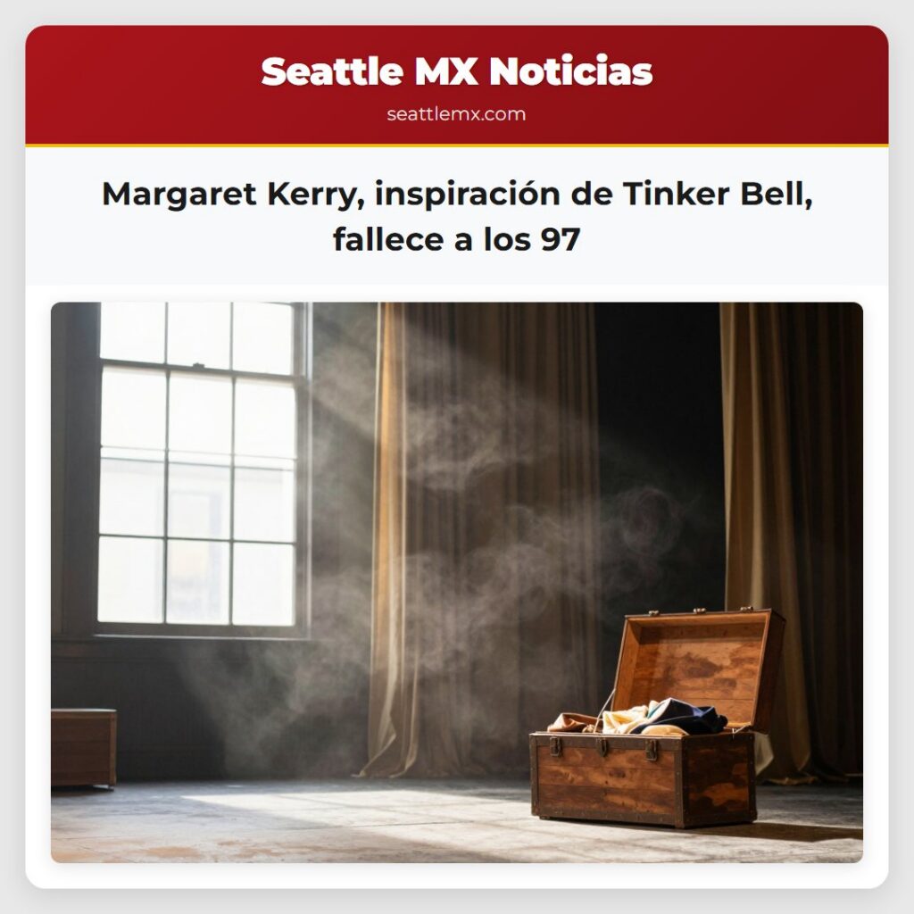 Margaret Kerry, inspiración de Tinker Bell,