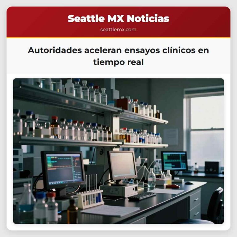 Autoridades aceleran ensayos clínicos en tiempo real