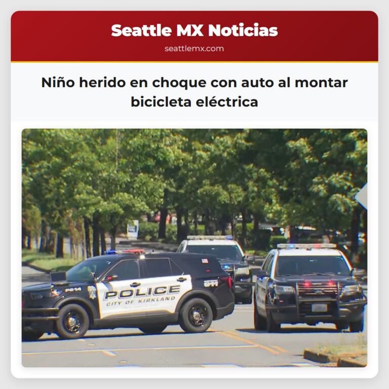 Niño herido en choque con auto al montar bicicleta eléctrica