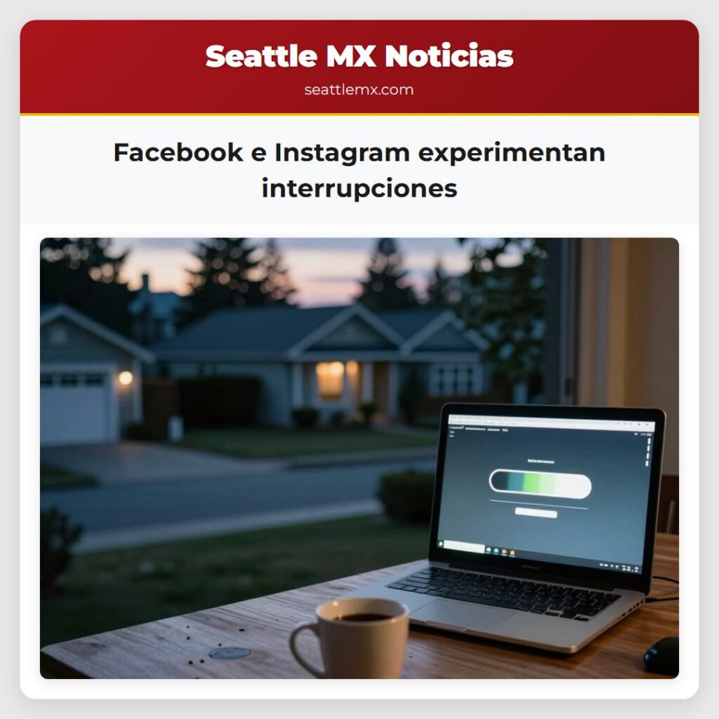 Facebook e Instagram experimentan interrupciones