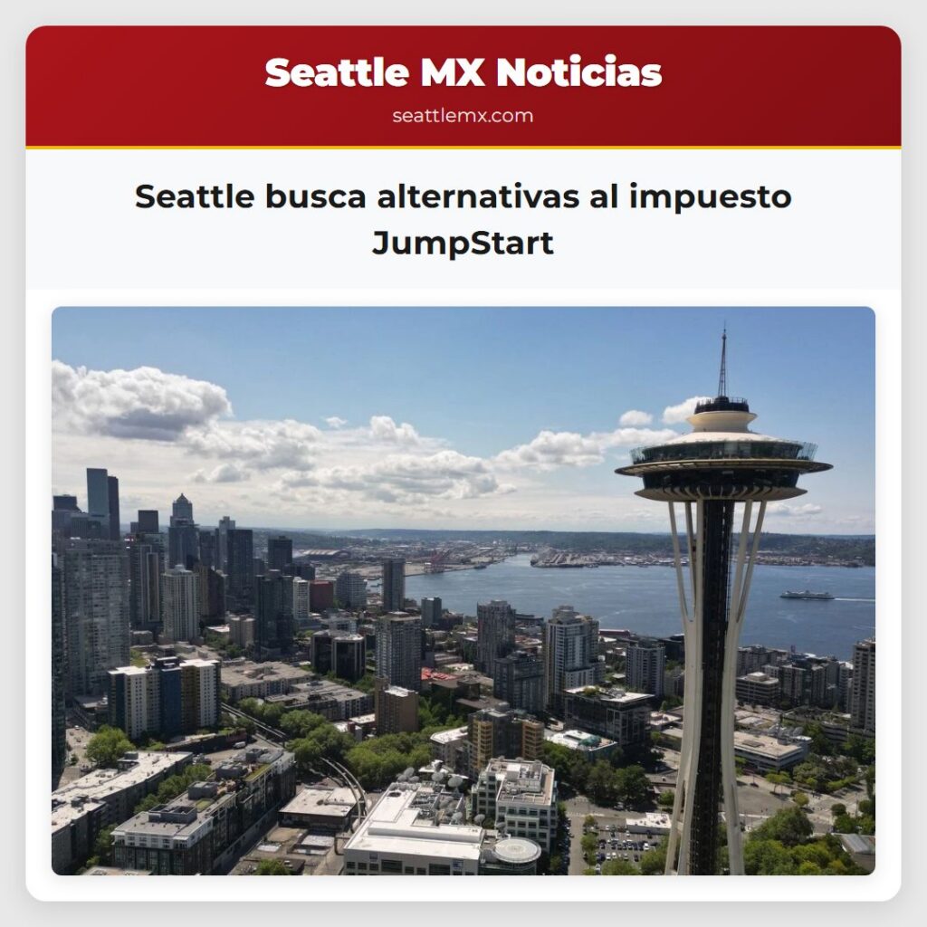 Seattle busca alternativas al impuesto JumpStart