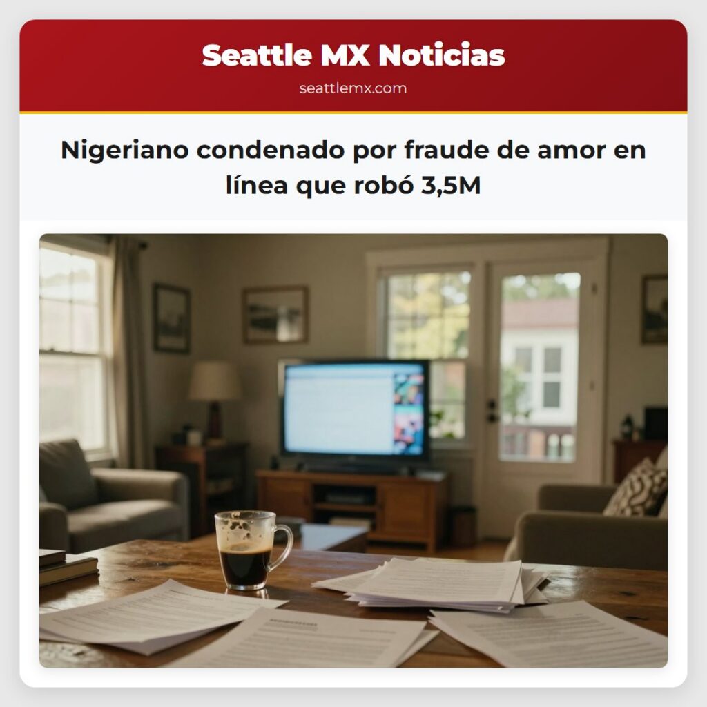 Nigeriano condenado por fraude de amor en línea