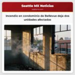 Incendio en condominio de Bellevue deja dos unidades afectadas