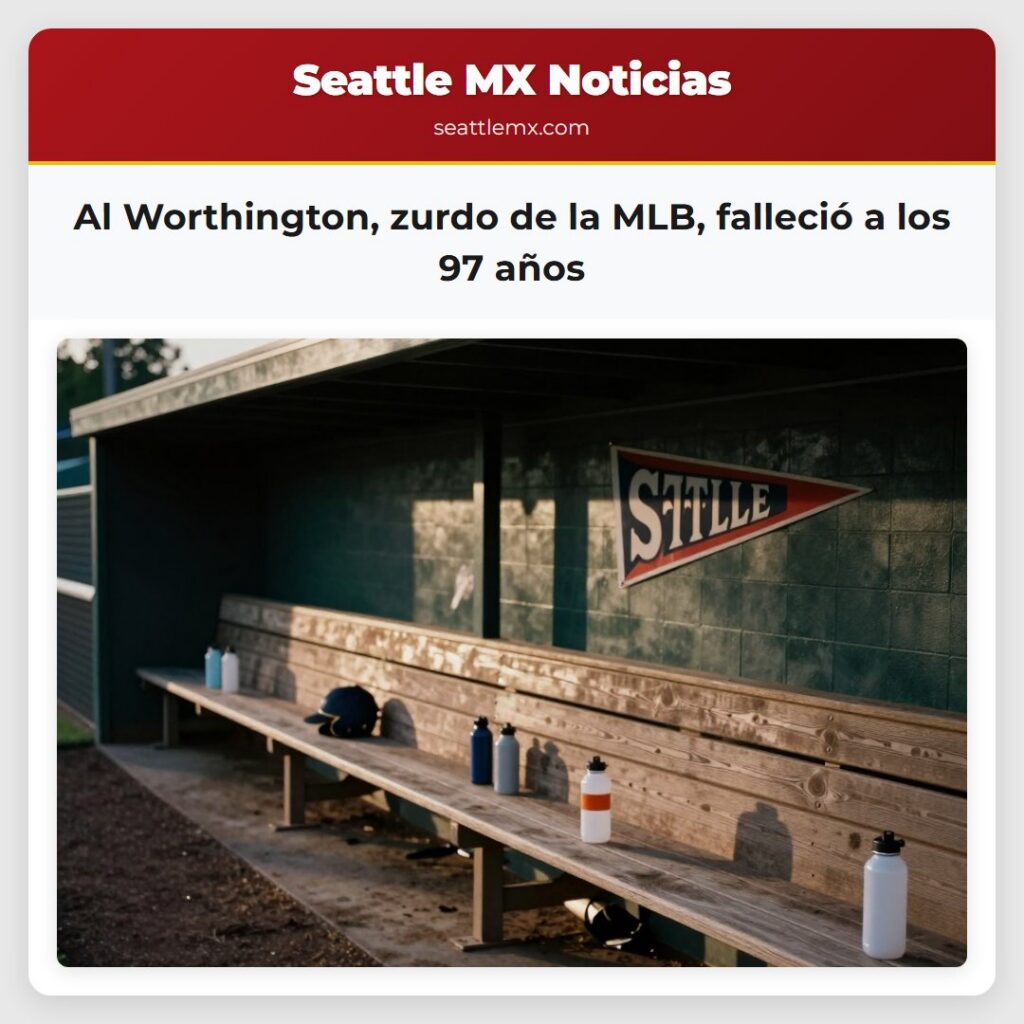 Al Worthington, zurdo de la MLB, falleció a los