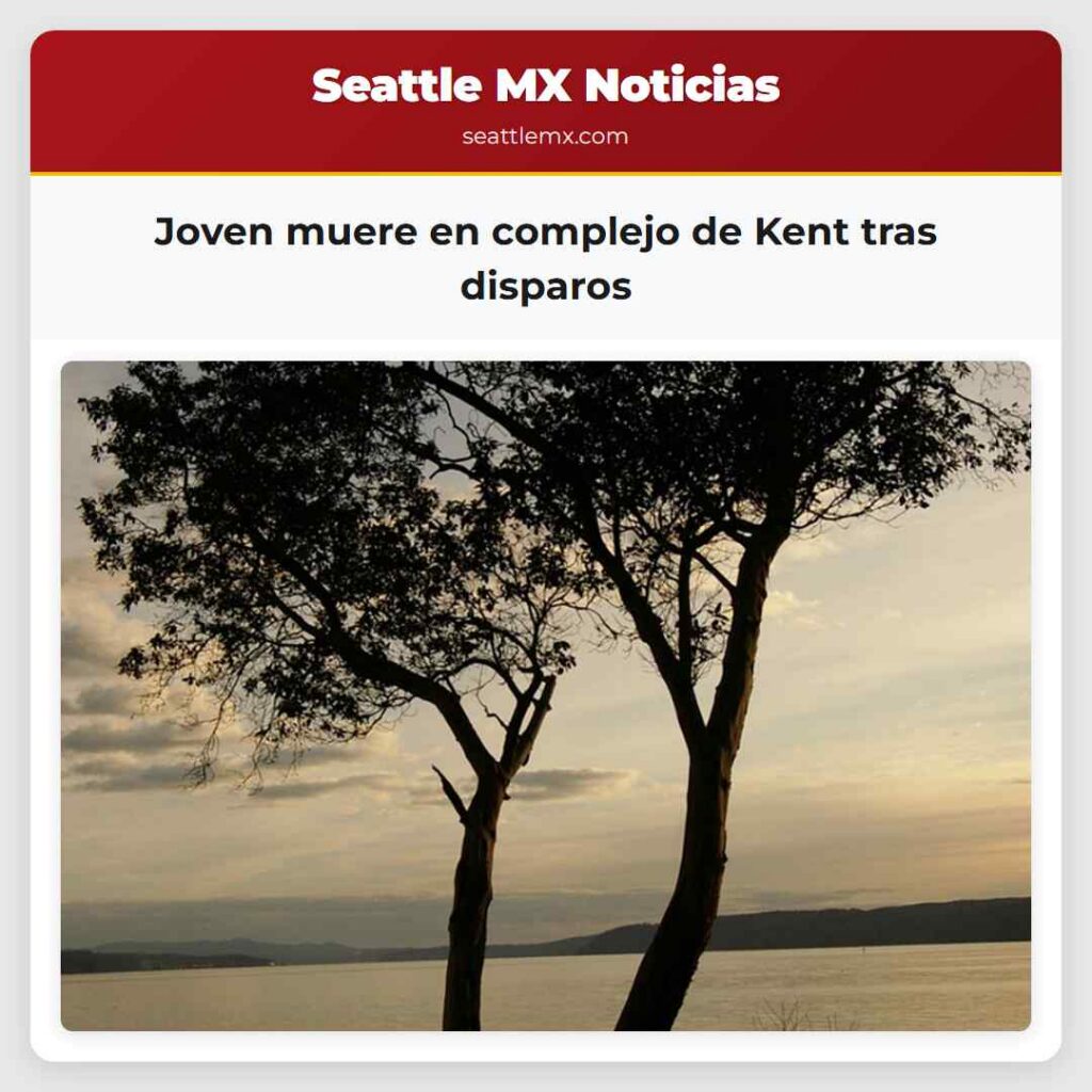 Joven muere en complejo de Kent tras disparos