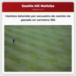 Hombre detenido por secuestro de camión de ganado en carretera 395