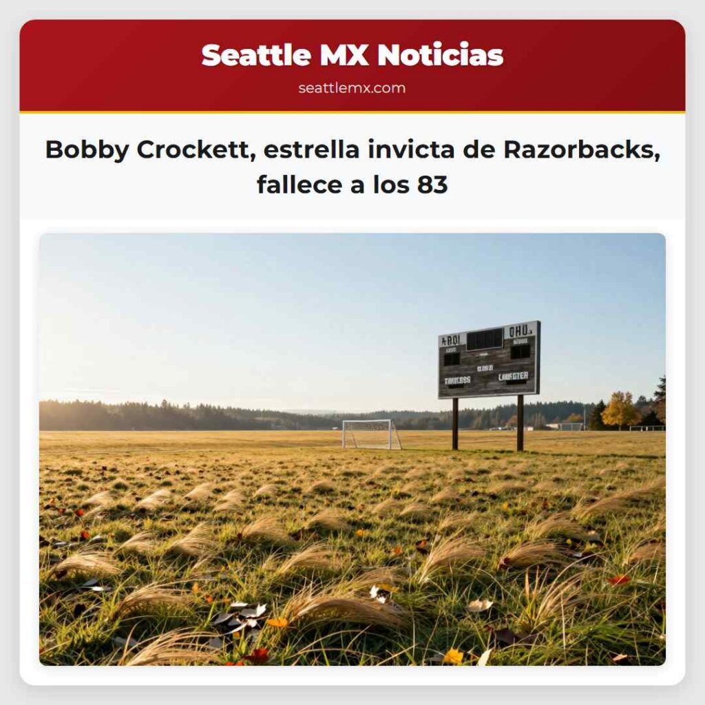 Bobby Crockett, estrella invicta de Razorbacks,