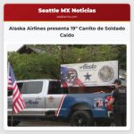 Alaska Airlines presenta 19º Carrito de Soldado Caído