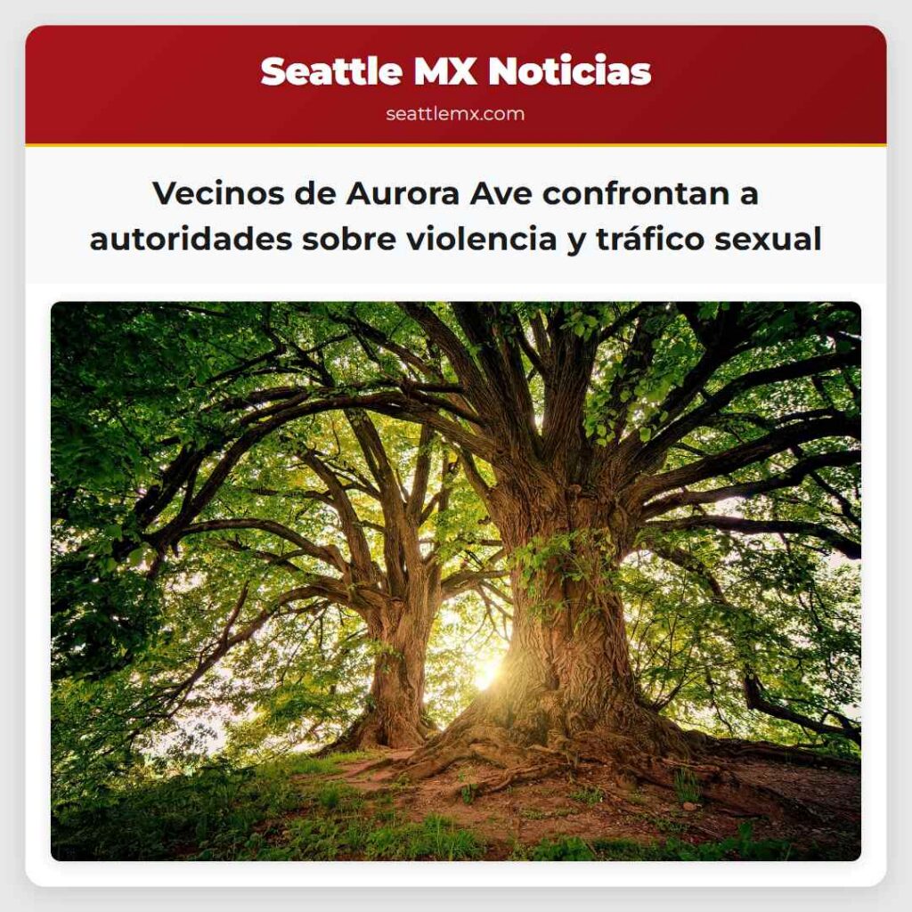 Vecinos de Aurora Ave confrontan a autoridades