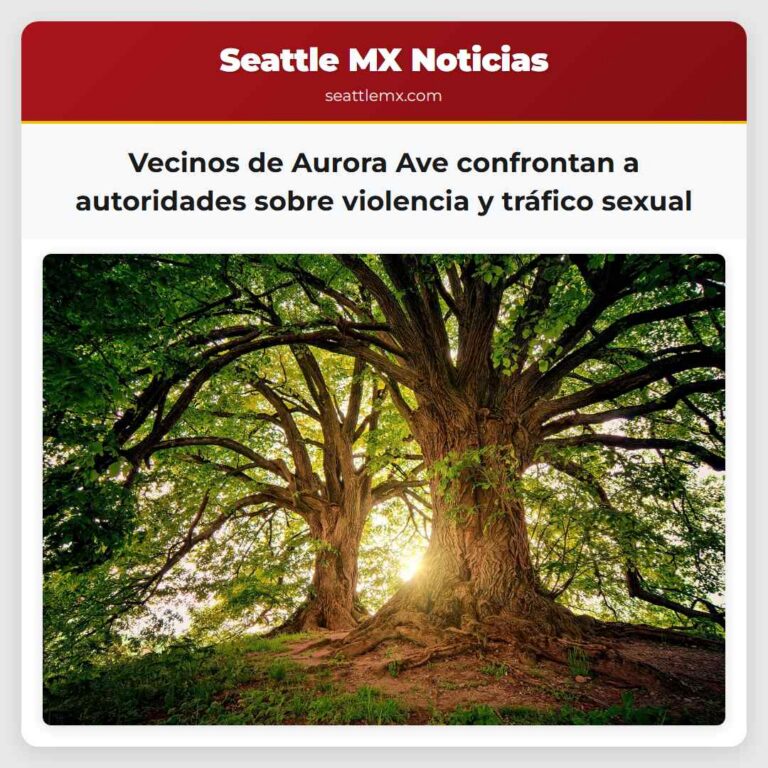 Vecinos de Aurora Ave confrontan a autoridades sobre violencia y tráfico sexual